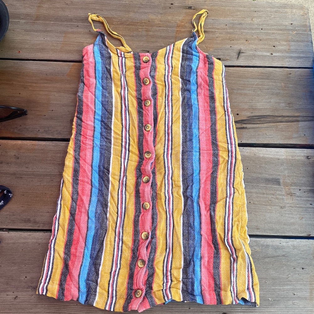 Short striped Rip Curl dress size M